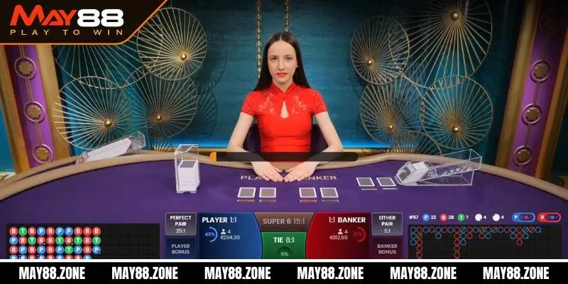Hướng dẫn chơi baccarat dễ thắng, hiệu quả cho newbie MAY88 2 Hướng dẫn chơi Baccarat dễ thắng cược hiện nay tại MAY88
